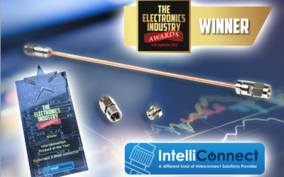 INTELLICONNECT WINS INTERCONNECT PRODUCT OF THE YEAR